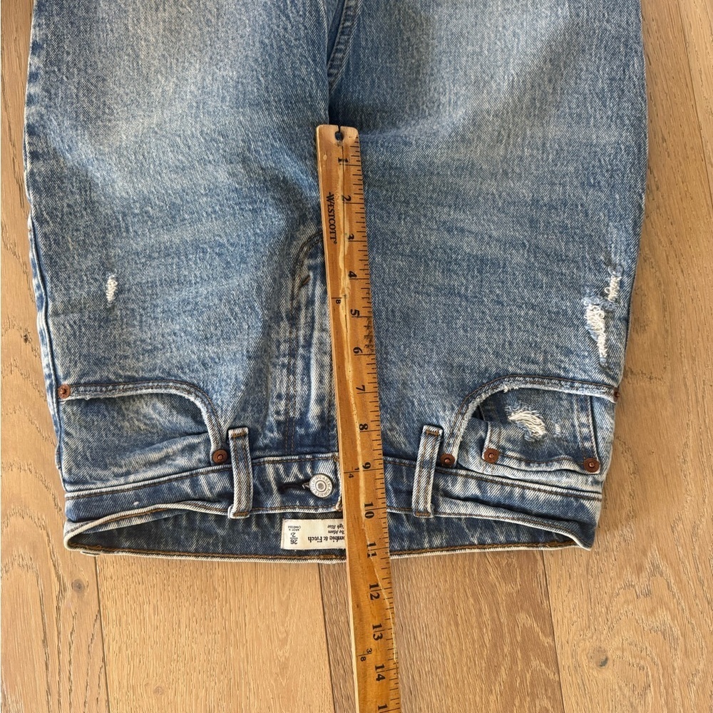 Abercrombie & Fitch The Mom High Rise Jeans Size 26 - Picture 3 of 5